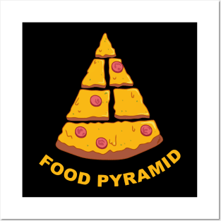 Pyramid Pizza Posters and Art